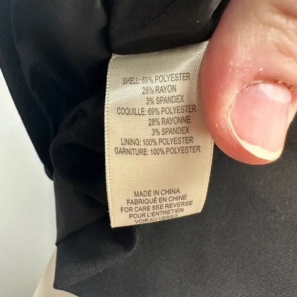 Torn by Ronny Kobo Bex Top Black Cropped Square Neck Sleeveless NWT Size S - Picture 10 of 11